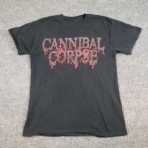 Cannibal Corpse Mens Medium Black North American Tour 2017 Band Tee Shirt